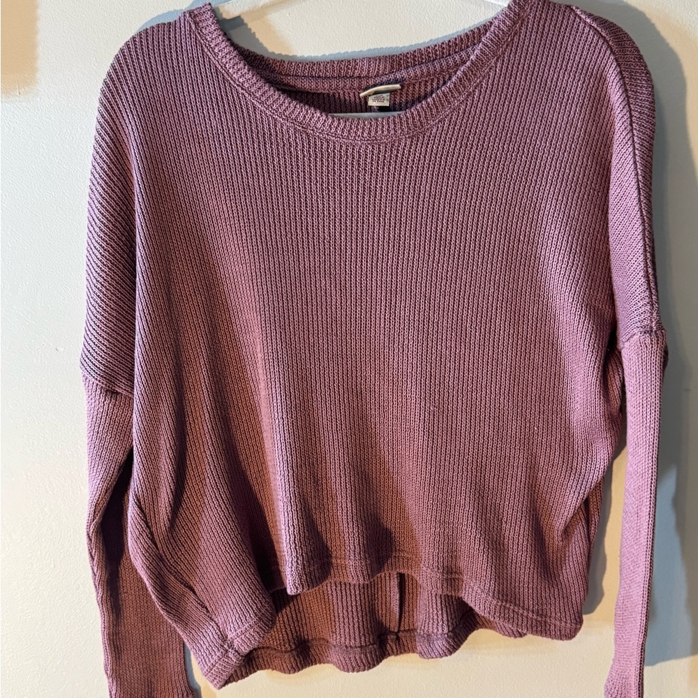 Cape Juby Mauve Knit Top
